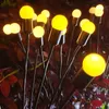 Lampes de pelouse Lumière solaire Décor de jardin extérieur Firefly Lumière solaire Étanche Pelouse Paysage Lampe Décor Solaire LED Lumières Lumières de jardin extérieures P230406