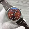 U1 de primeira qualidade aaa de luxo novo relógios masculinos automáticos em aço inoxidável em aço preto de 41mm pilotos de 41mm relógio Mark xviii Outdoor IW327012