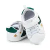 Лидер продаж, детская обувь, обувь для кроватки для маленьких мальчиков и девочек, обувь для новорожденных, модная обувь, кроссовки на шнуровке, 0-18 месяцев