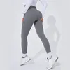 Mallas de mujer verano ultrafino deporte Fitness correr cintura alta sensación desnuda Push Up Yoga pantalones gimnasio niñas medias