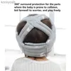 枕の幼児ウォーキングヘルメットベビーバンパー保護帽子ヘッドクッション通気性のある子供向けアンチフォールセーフティキャップウォーキングとプレイl231107
