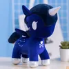 Cartone animato peluche un fluso di unicorno bambola animale anime anime coniglio bambola leopardo 10 stili a bambini 039s regalo di compleanno 46622867