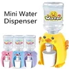 Distributeur d'eau pour enfants, meubles pour bébé, jouets, mini forme mignonne, facile à utiliser, mini distributeur d'eau adapté aux jouets d'anniversaire pour enfants (boîte à fenêtre/cochon guckling)