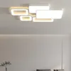 天井照明LEDランプモダンなウルトラ薄い30W 47W 91Wリビングルームベッドルームのキッチン屋内装飾照明器具