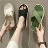 أحذية الصيف الصيفية للسيدات Home Home Bathrate Bath Flip Flops مناسبة للداخلية أو في الهواء الطلق