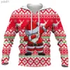 Men's Hoodies Sweatshirts Christmas Hoodies Sweatshirts Unisex Clothing 3D Santa Tree Graphic Sweatshirt For Men Fashion Party Holiday Pullover OversizedL231107