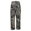 Pantaloni da donna Vintage Tie-Dye Camouflage Cargo Donna Pantaloni multi-tasche Gamba larga ampia Y2K Vita bassa Cargo da combattimento Tuta dritta