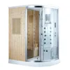 1700x1100x2150mm kuru ıslak buhar duş belgesi bilgisayar kontrol kombinasyonu sauna kabinleri ln111
