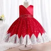 Vestidos de menina Kids Tutu Birthday Princess Party Dress for Girls Infant Lace Crianças Vestido Elegante para meninas Roupas de meninas 230406