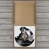 Wandklokken Hondenras Vintage Art Home Decor Boxer en Terrier Friends Record Cloc LP Clock Watch