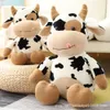 lifelike Creative Hobby Little Cow Plush Toys Gives Children's Dolls to Set up a Stall