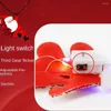 Accessori per capelli 2 pezzi Fasce natalizie per albero di Babbo Natale Simpatico pupazzo di neve Decorazioni per alci Copricapo con luce a LED