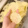 Manual French Fry Cutters Potato Slicer Grid Artifact Torka Kniv Vegetabilisk Ter Wave Flower Gadgets Tillbehör 230406