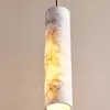 Chandeliers Modern Marble Chandelier Dining Light AC110V 220V Gold Bar Hanglamp Bedside Plafonnier