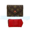 Echt lederen portemonnees tas oude bloem rosalie victorine portemonnee luxe Dames sleutel portemonnee M41938 kaarthouder lange portemonnee Man Designer portemonnees Sleutelzakje CardHolder