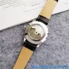 AA Luksusowy automatyczny kwarc Mężczyźni Watch 42 mm Srebrna opaska wodoodporna Wodoodporna ze stali nierdzewnej opaska na rękę