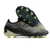 Chaussures de Football à crampons pour hommes, bottes de Football montantes Phantom GX Elite FG, baskets d'entraînement confortables