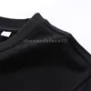 Maglietta da uomo di lusso Maglietta personalizzata con stampa di lettere T-shirt estiva traspirante a maniche corte Top moda casual nero bianco