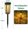 Lawn Lamps 2023 Solar LED -lampen Buiten Waterdicht Tuinlicht voor Villa Yard Path Gazebo begraven lichten Zonnetuindecoratie Lawn Lamp P230406