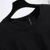 Women's T-Shirt 150Kg Plus Size Women's Summer Open Casual Short Sleeve T-shirt Chest 160cm 6XL 7XL 8XL 9XL 10XL Loose O-Neck Cotton Top 230407