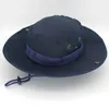 Банданы Повседневная унисекс уличная шляпа рыбака скалолазание рыбалка камуфляж джунгли чистый цвет круглый край Кепки Boonie Hats
