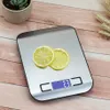 Portable Kitchen Scale Stainless Steel Weighing For Food Diet Postal Balance Measuring LCD Precision Electronic Scales 10kg