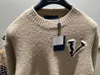 De nieuwste herfst- en winterdesignersweater van hoge kwaliteit wolmateriaal Amerikaanse maat trui luxe merk top herentrui