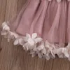 Abiti da ragazza 1-7Y Abbigliamento da donna per bambini Abbigliamento estivo per bambini Abito senza maniche in pizzo Tutu Abito da principessa per matrimonio da festa per bambini 230407