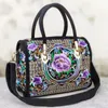 Women's crossbody bag Fashion luxury handbag Embroidery Ethnic style embroidered canvas high quality handbag large capacity handbag