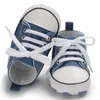 Sandales bébé toile classique baskets né imprimer Star Sports garçons filles premiers marcheurs chaussures infantile enfant en bas âge anti-dérapant 230407