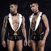 Jsy cosplay set erkekler garson bodysuit iç çamaşırı dantel erotik catsuit iç çamaşırı porno kostümler seksi rol oyun kıyafetleri