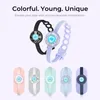 Totwoo Long Distance Touch-armbanden voor koppels-Candy-serie, vibratielicht voor liefdesparenarmbanden Relatiegeschenk