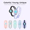 Totwoo Bracelets tactiles longue distance pour couples, série bonbons, vibrations lumineuses pour les couples amoureux, cadeau de relation