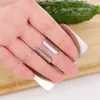 Nieuwe roestvrijstalen keukengereedschap Handvingerbeschermer Mes gesneden plak beschermhoes