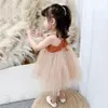 Girl s Dresses Princess Baby Summer Backless s Birthday For 0 3Y Tutu Toddler Clothes 230407