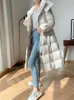 Long Down Jacket For Women's Mid To Long 2023 New Fashionable And Foreign Fox Fur Winter Coat