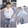 Vestes d'extérieur VestesHoodies Bébé Vêtements Style À Manches Longues Mince Résistant Au Soleil Mode-Mode Casual Panda Manteau Deux Pièces EnsembleOutdoor