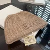 designer beanie embroider letter ventilate hat Luxury ventilate Knitted Hat charm embroidery Warm multicolor Classic trend autumn winter Elegance versatile