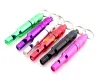 Aluminium Pet Whitstle Dog Training Whistles Survival Keychain Whistle Outdoor Emergency Storage Box ZZ