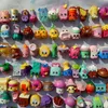 Action Toy Figure 20 100pcs Cartoon Shopkines Dolls for Kids Cute Fruit Figure Collection Model Toys Girls Play Gift 230407