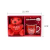 Party Favor Ceramic Mothers Day Cup 200 ml Mugg Water With Bear Gift Package Drop Delivery 202 DHEWB