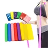 Resistance Bands 5st Flat Pilates Yoga Elastic träningsutrustning Rak stretching Fitness Training för full kroppsben CR 230406