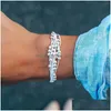 Kedja trendiga handgjorda mtilayer colourf vaxrep pärlor vävda bohemiska armband vänskap flätade smycken present dhydh