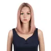 Lace Wigs Mid Split Shoulder Length Short Straight Hair Wig Full Hair Headcover Hman hair wigs