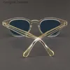 Lunettes de soleil Johnny Depp lunettes de soleil homme Lemtosh lunettes de soleil polarisées femme marque de luxe Vintage jaune acétate cadre lunettes de Vision nocturne L231107