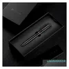 wholesale Fountain Pens Pimio Matte Black Series Pen Luxury Metal Ink Christmas Engraved