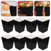 Set di stoviglie 50 pezzi Mini contenitori Scatola di popcorn Festa Ciotola di caramelle Biscotto Snack Bag Porta secchiello Tazza