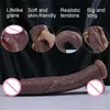 Sekspeelgoed Massager Nieuwe Skin Super Long Realistische enorme dildo Soft Big Penis Suction Cup volwassenen Strapon Anal Shop voor vrouw Lesbisch