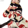 Женские свитера Atmography Feel Christmas Sweater женские осень и зима 2023, новый дизайн Feel Lazy, непринужденный вязаный топ с длинными рукавамиL231107