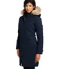 Canada Puffer Jackets Designer da donna Vera pelliccia di coyote Giacca a vento da esterno Parka Jassen Capispalla con cappuccio Fourrure Manteau Piumino Cappotto Hiver Parka Doudoune